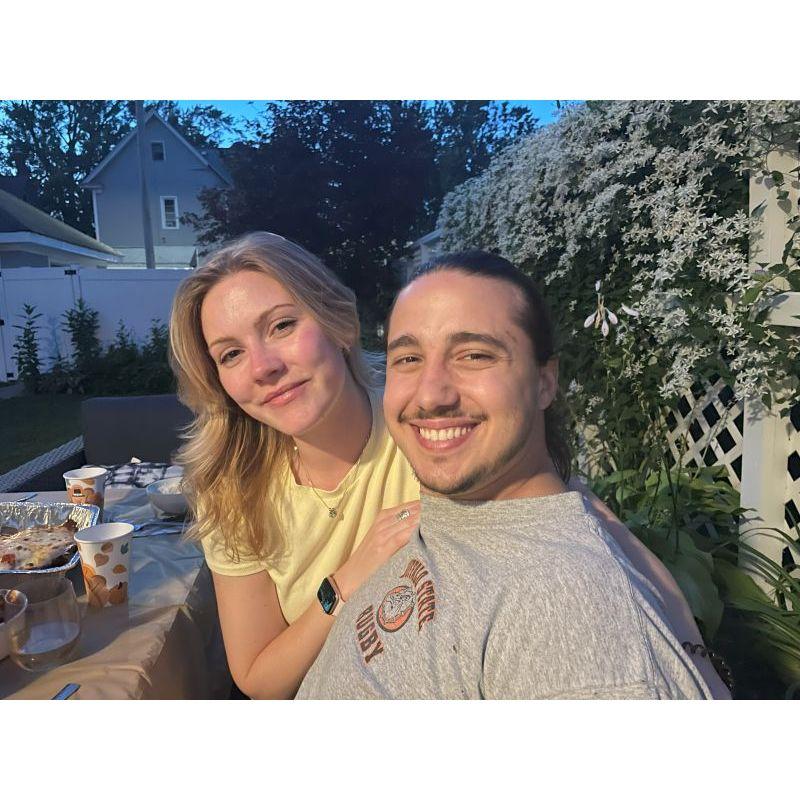 At Lauren's birthday dinner!