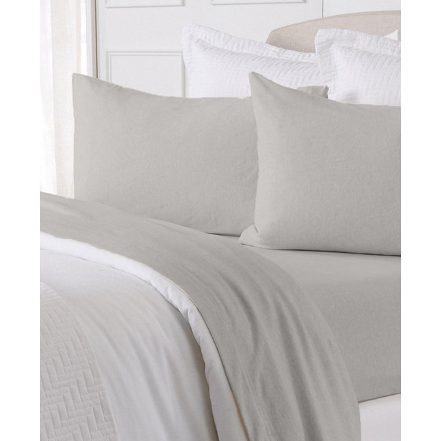 Linery & Co. Cotton T-Shirt Jersey Knit Sheet Set