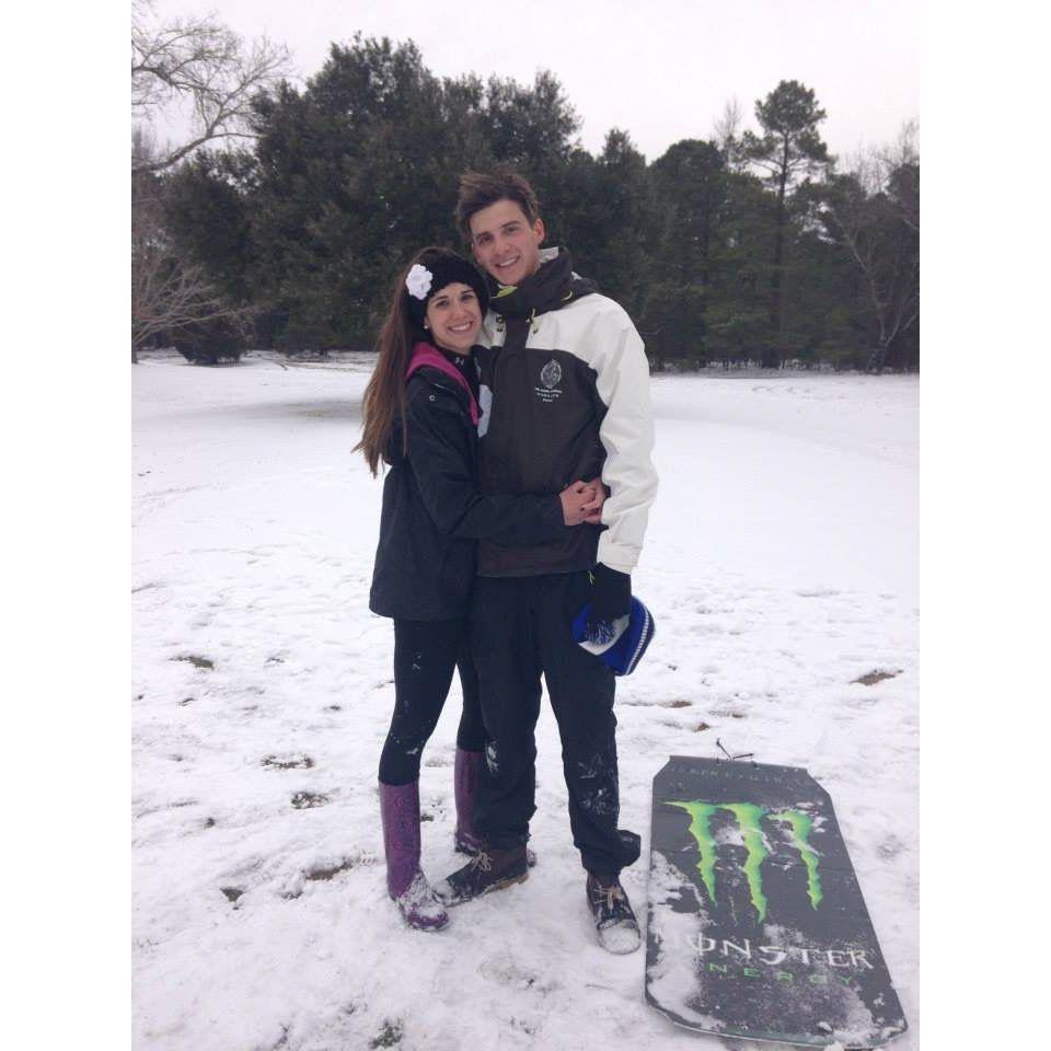 Sledding in South Carolina 2014