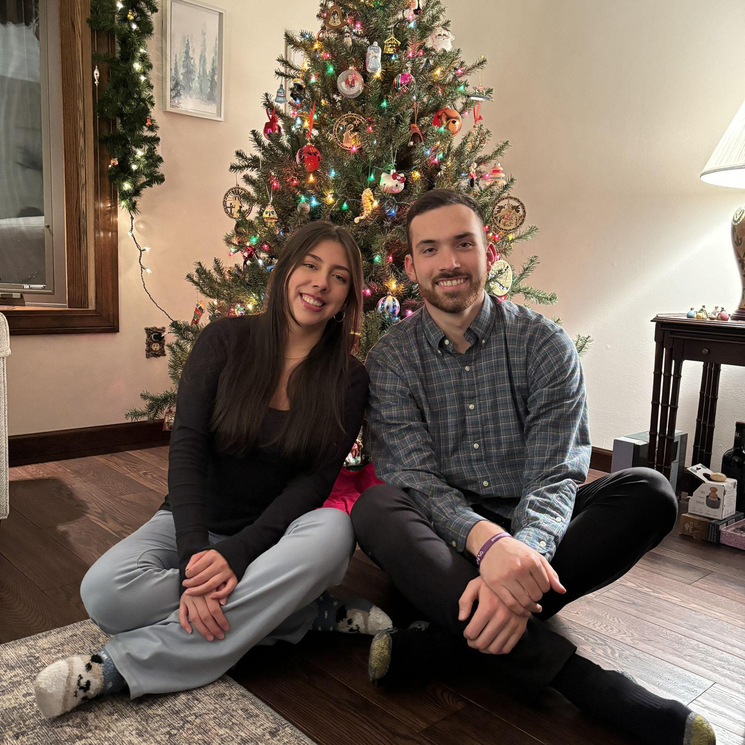 Our first Christmas together. December 2023.