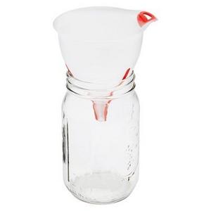 OXO 3pc Funnel Set Red