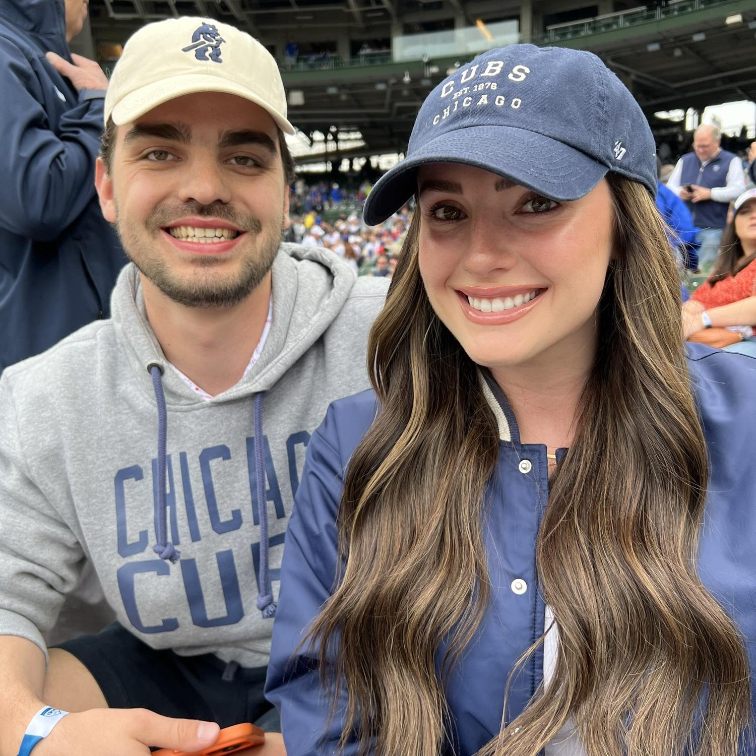 Chase's first Cubs game