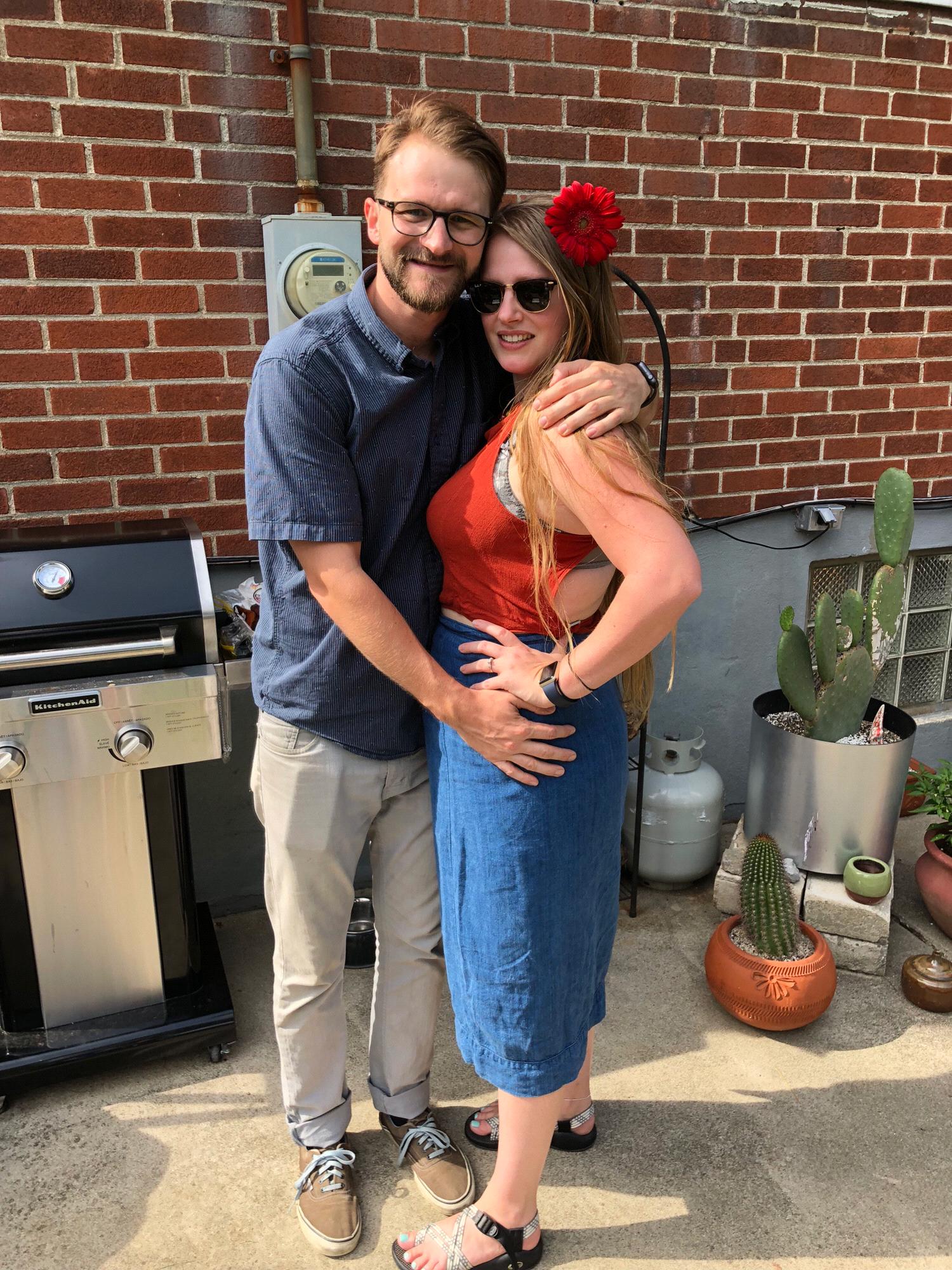 Hannah’s birthday, and the day we got engaged!! June 10, 2018.