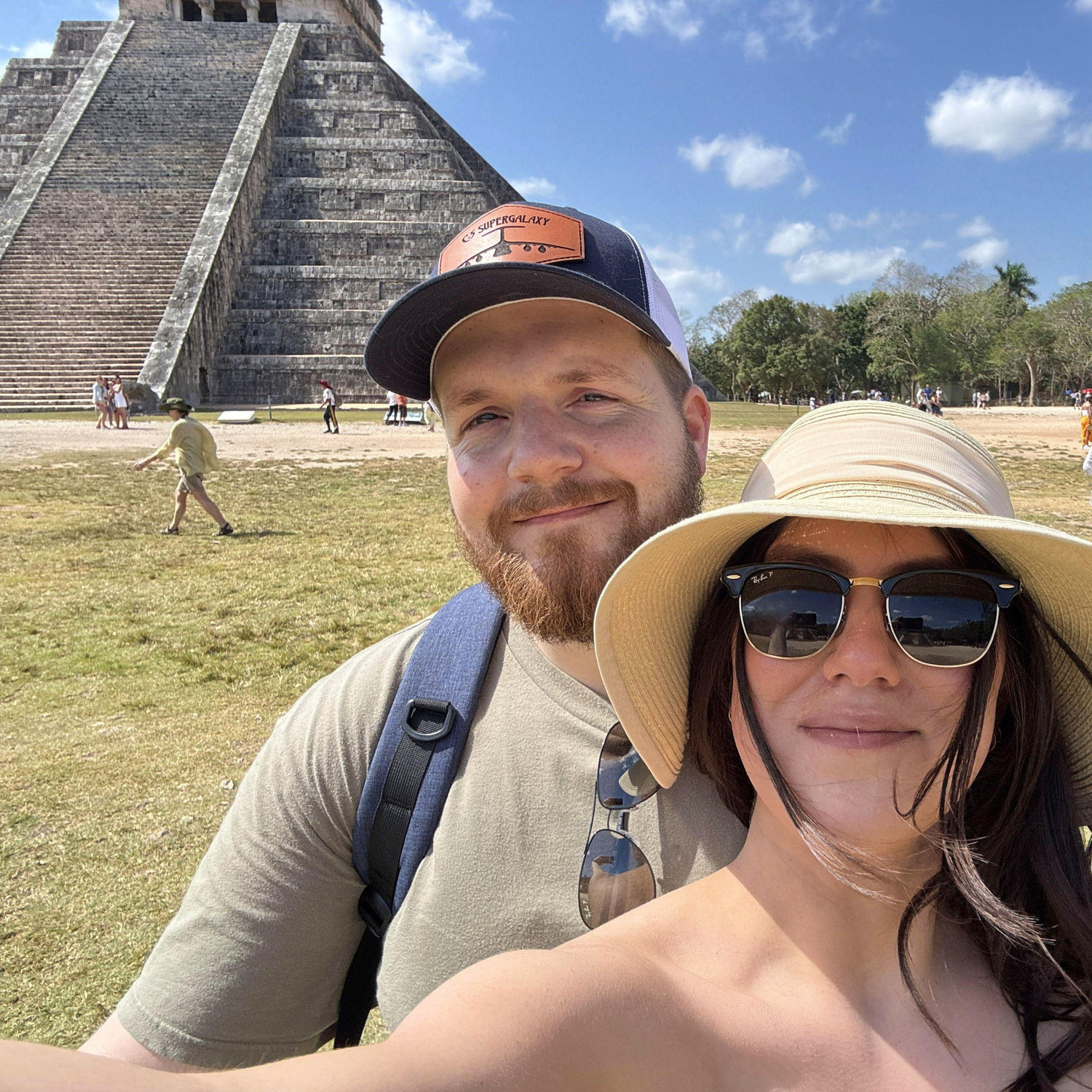 March 2025. Exploring the Temple of Kukulcan in Chichen Itza, Mexico.