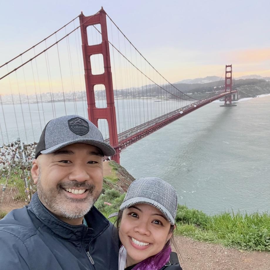 Chris' first time in SF.