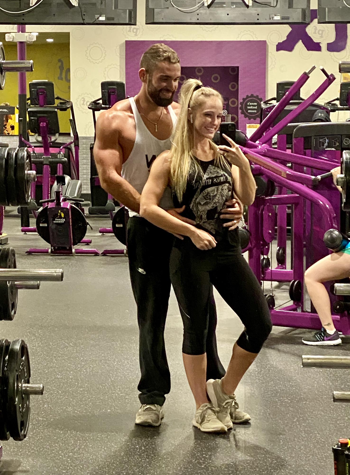 First official “Gym Pic” as a couple