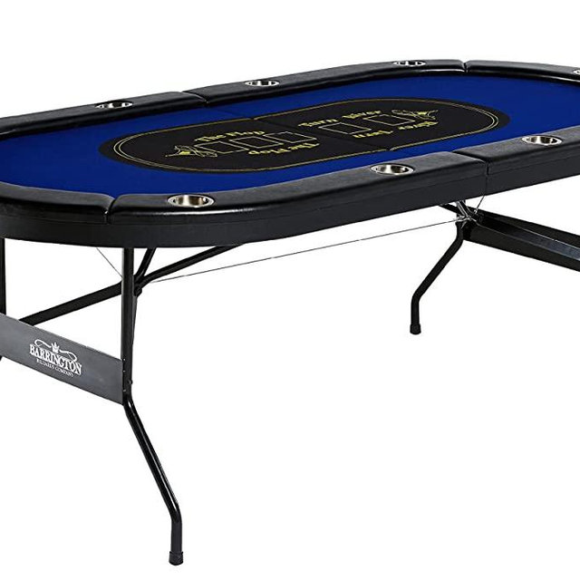 Barrington Collection Poker Table - Multiple Styles Available