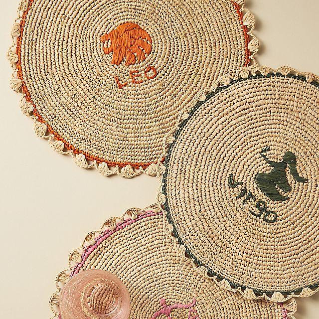 Handwoven Zodiac Placemat