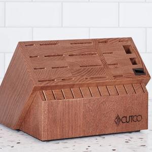 Cherry Ultimate Set Block (32-Slot) | Wood Knife Storage by Cutco