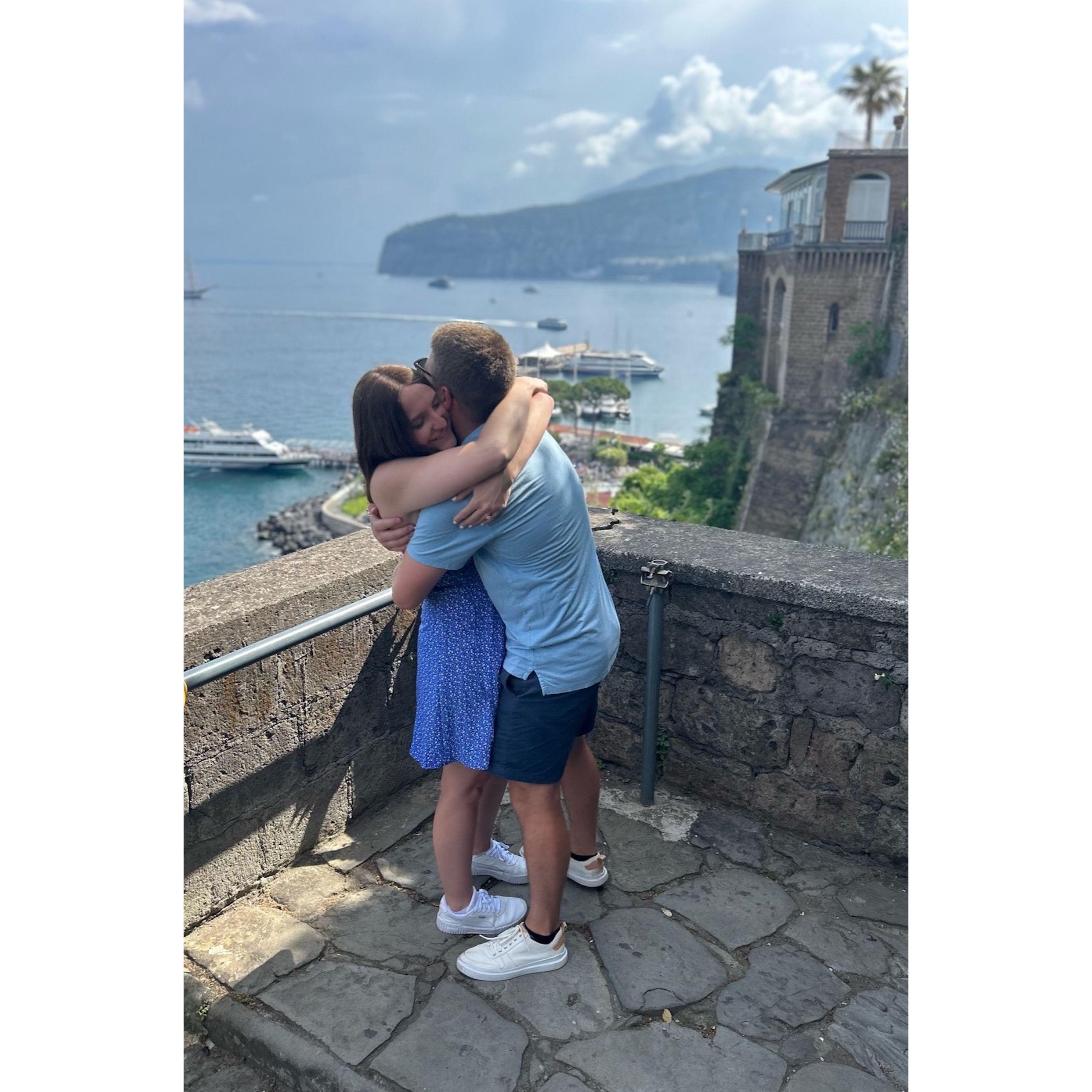 Engagement in Sorrento, June 2023