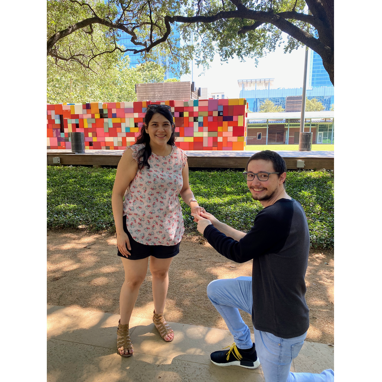 When he proposed