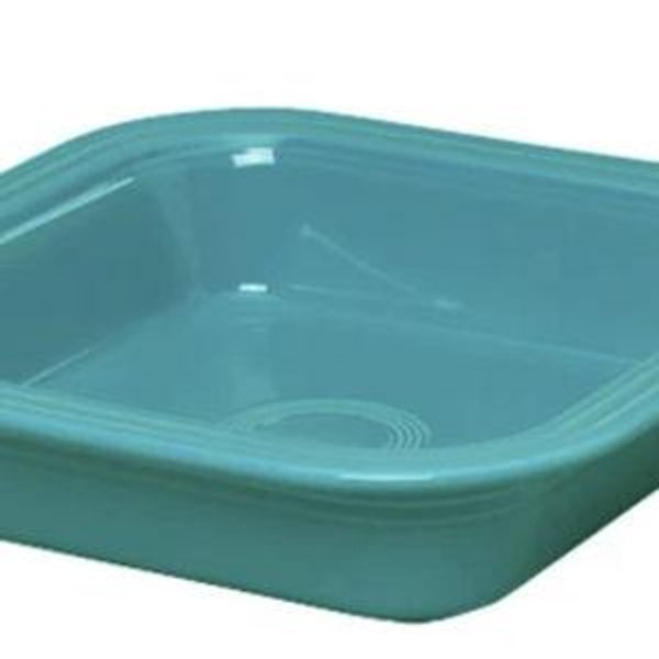 Fiesta Square 9x9 Inch Baker 2 Quart - COLOR TURQUOISE