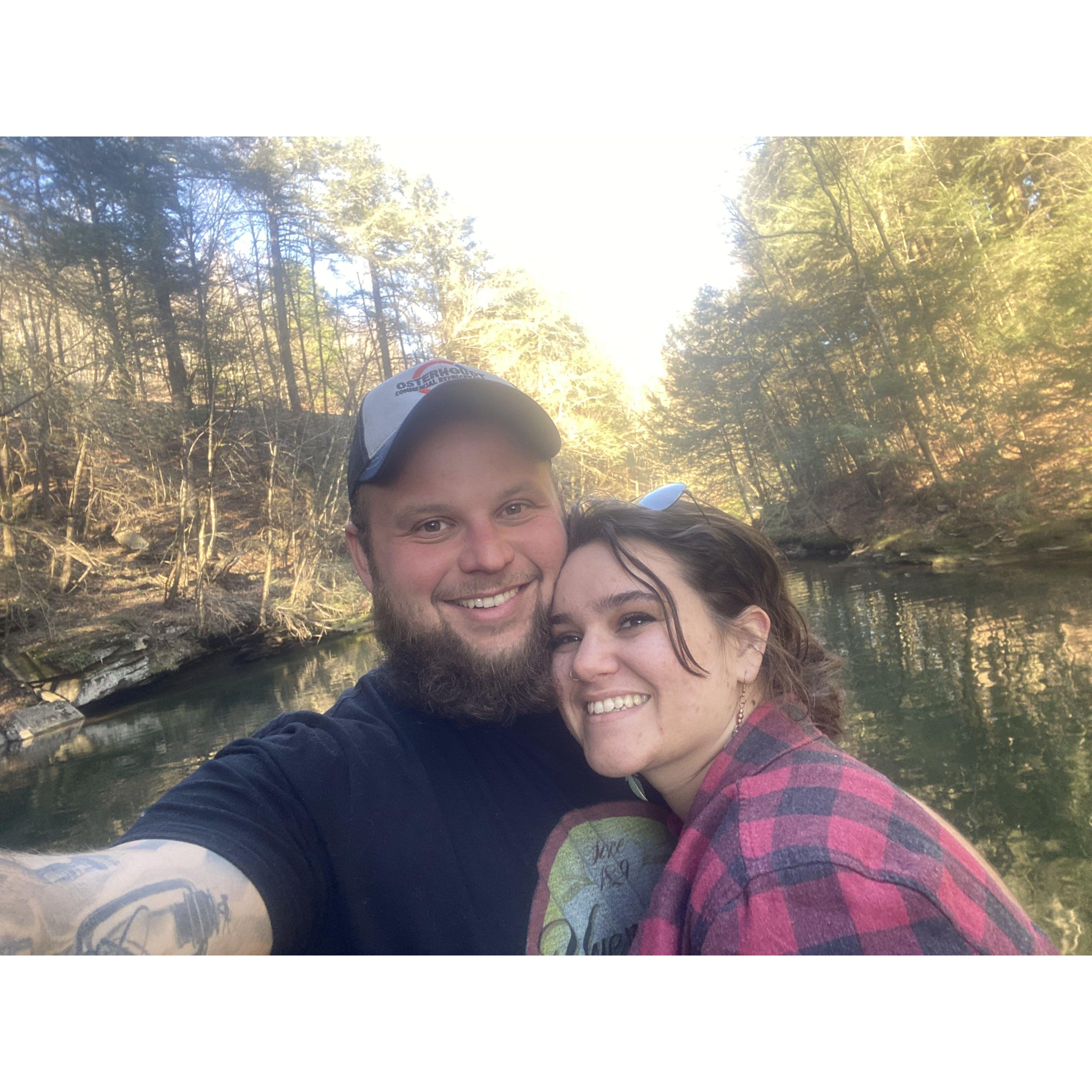 Picture after she said YES!