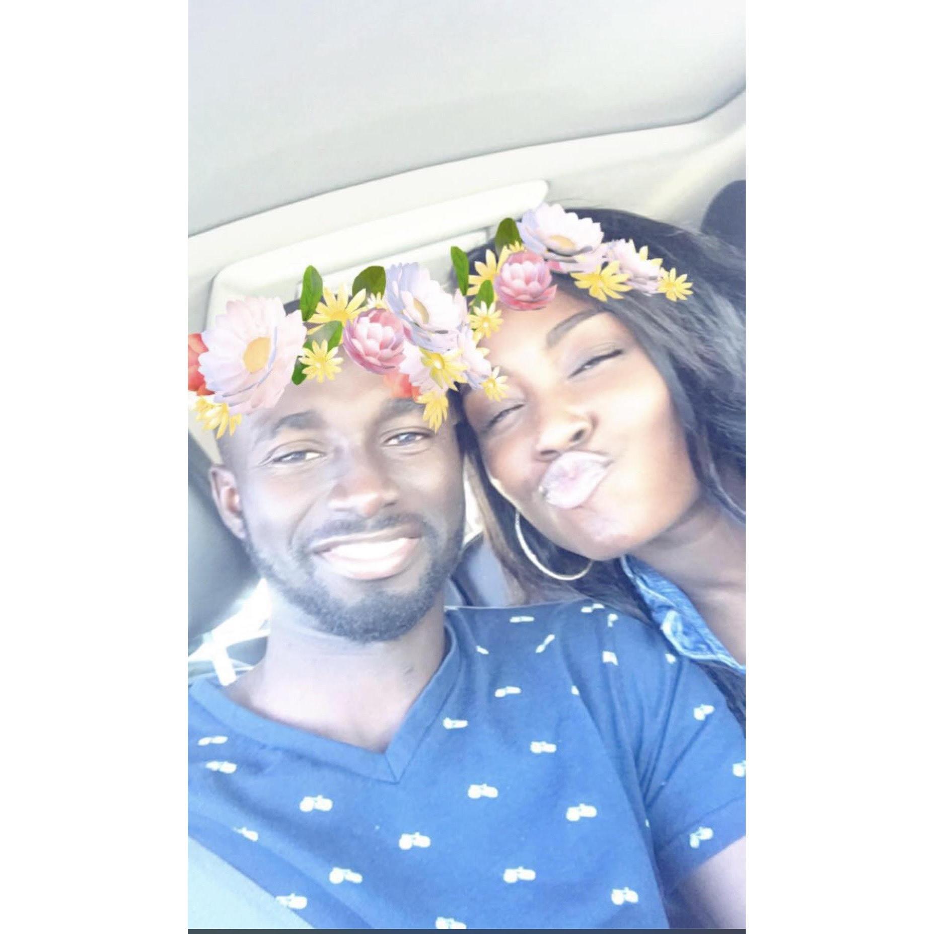 This was her favorite snap filter..the things we do for love LOL!