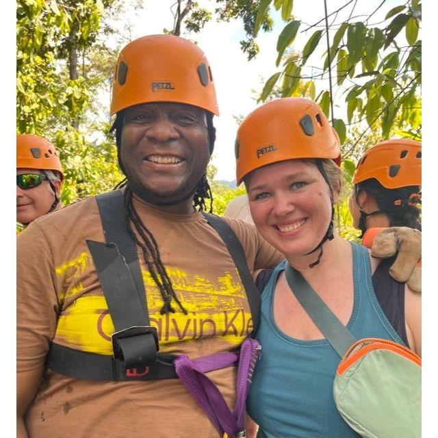 Ziplining in Manuel Antonio, Costa Rica