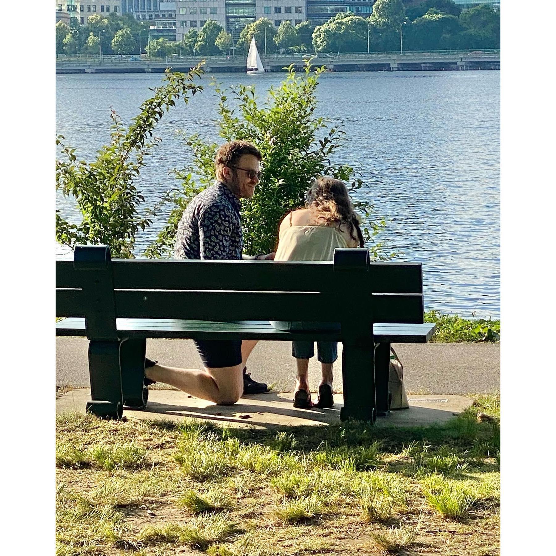 Ryan proposes!