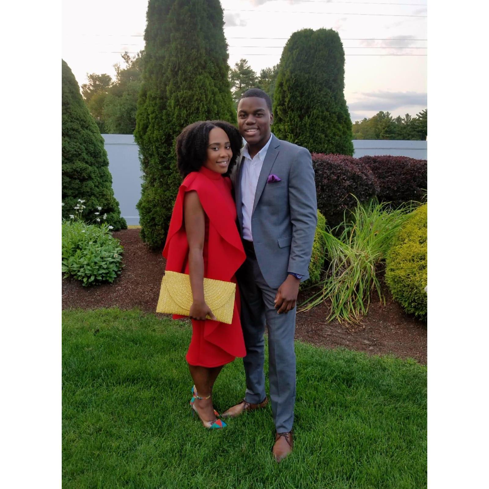 Celebrating Jennyfer and Tunde's wedding in September 2017