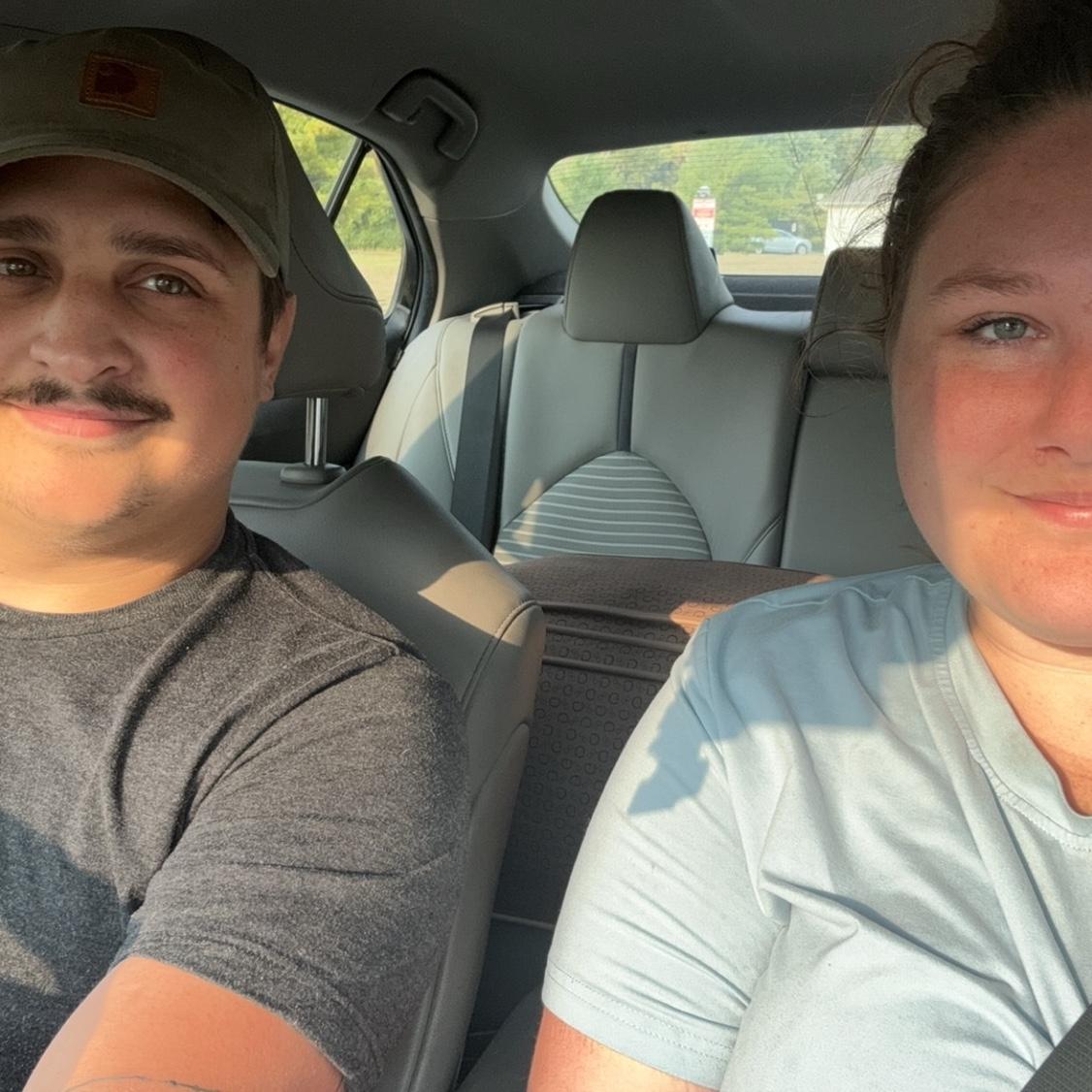 The couples second road trip together! They went to Massachusetts to see her family for a long weekend.