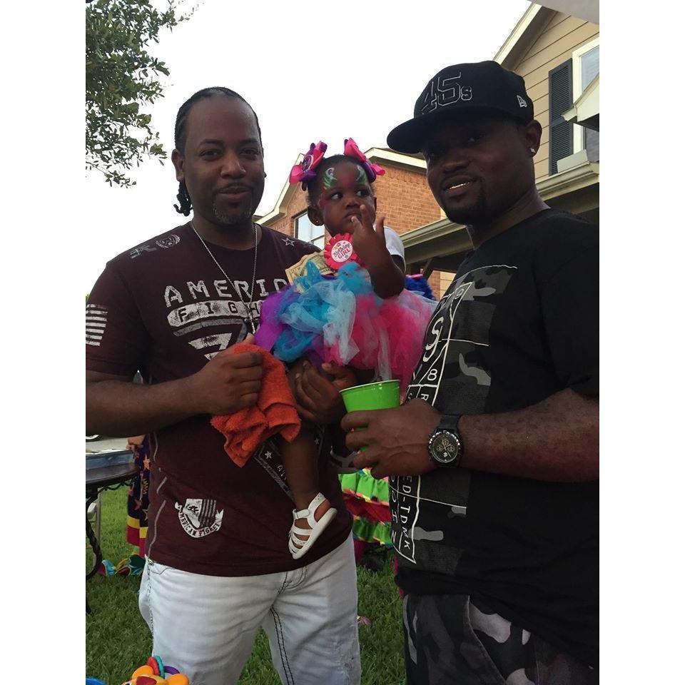 Celebrating Miguel's baby girls birthday
