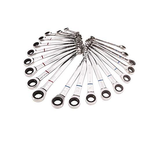 Kobalt 20-Piece Standard (SAE) and Metric Combination Ratchet Wrench Set