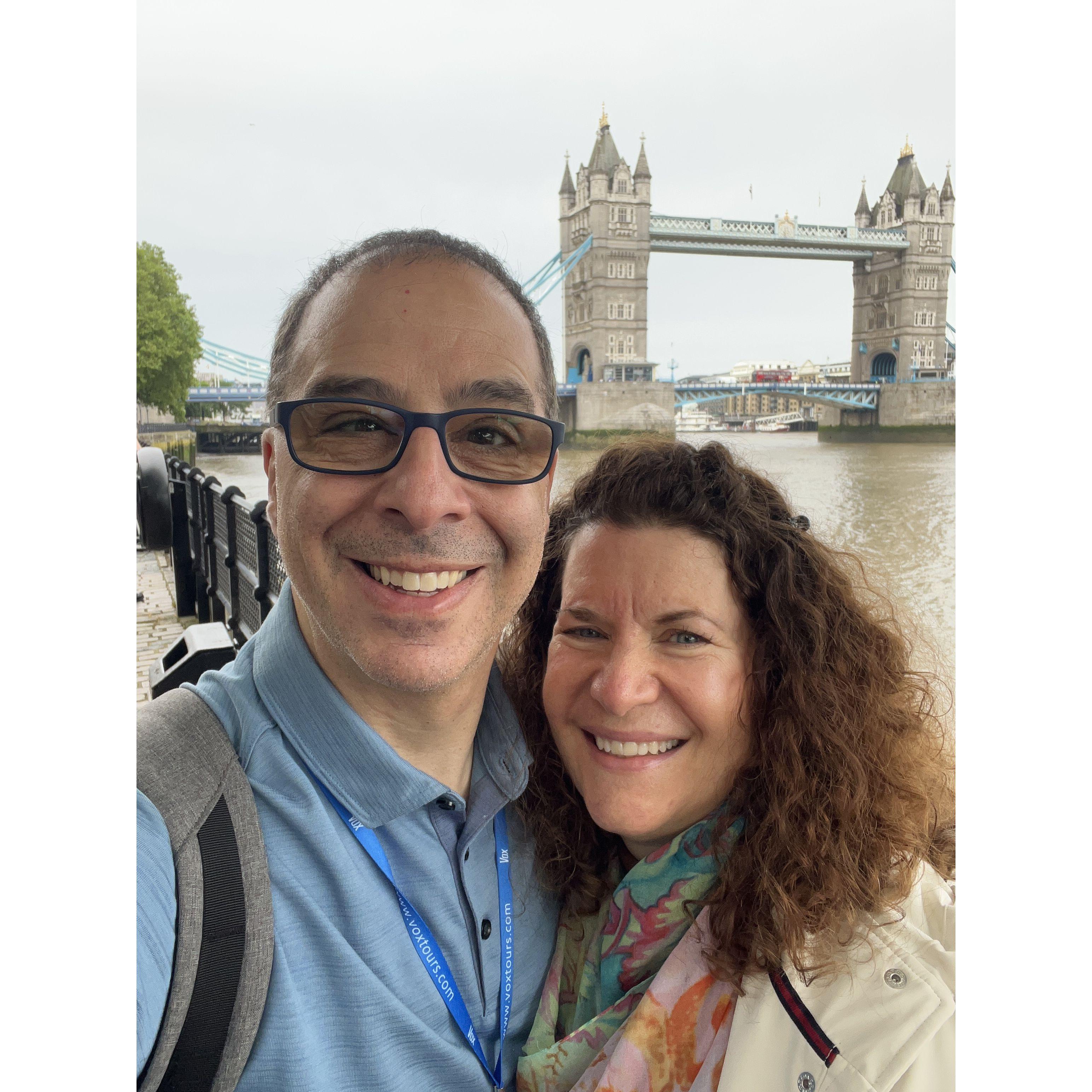 London’s Tower Bridge 🌉🇬🇧 Our favorite destination and a memory to cherish forever!