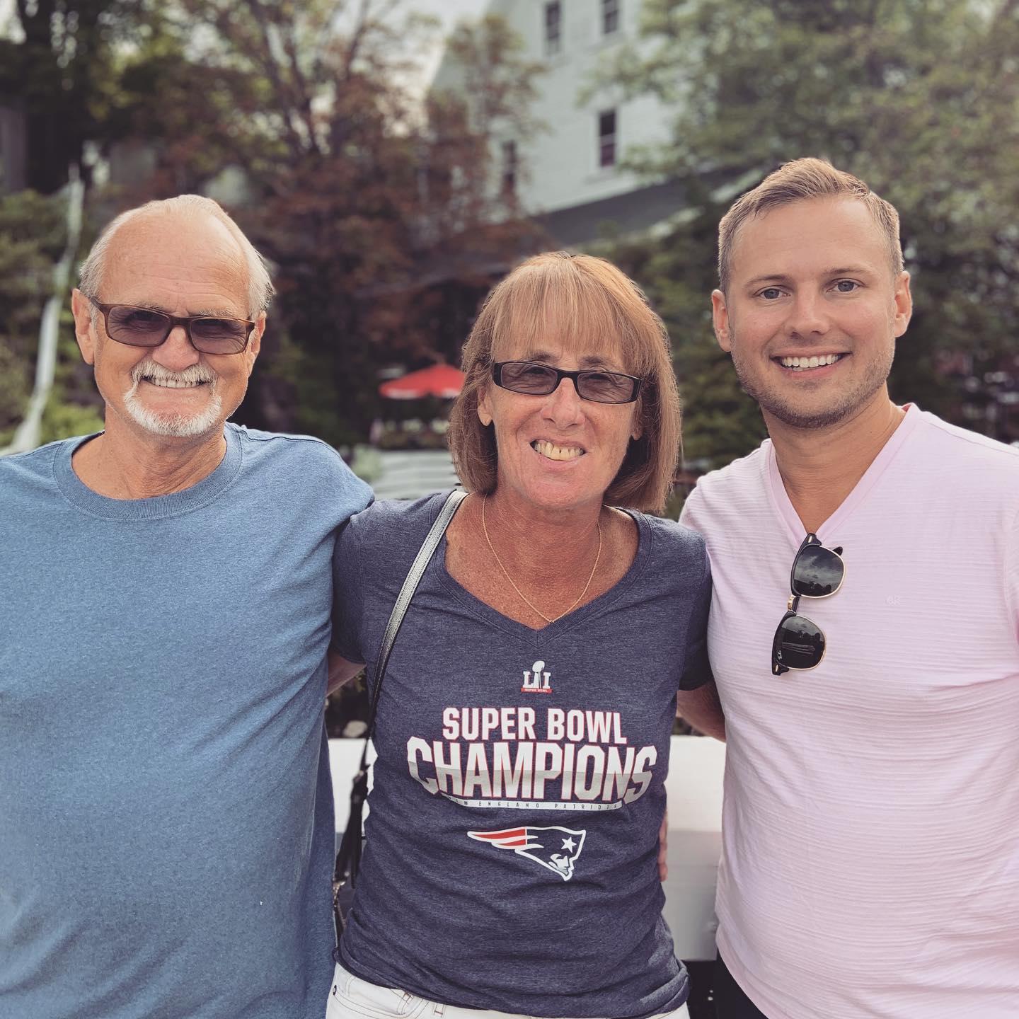 Visiting Jack and Marianne in New Hampshire!