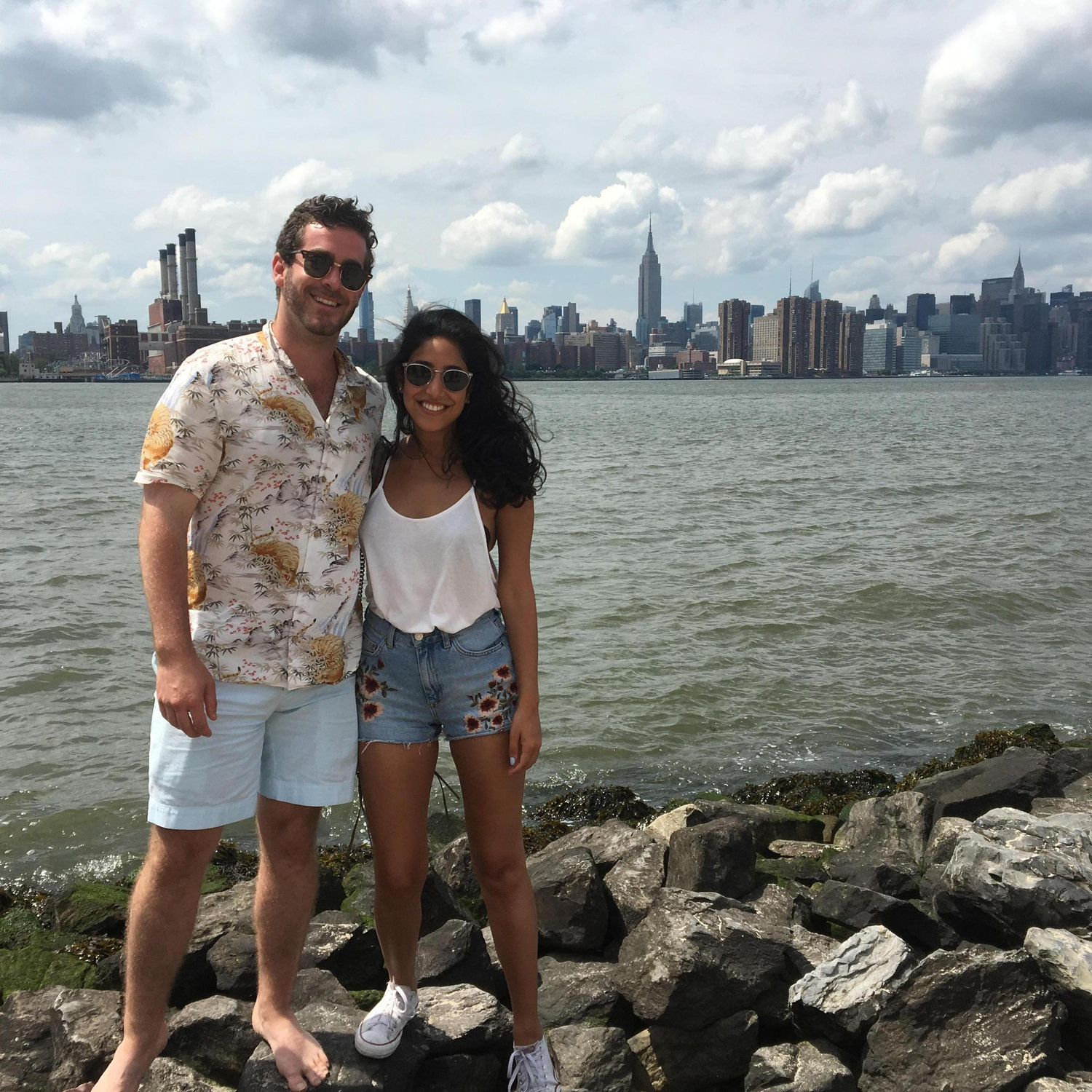 Thrifting in Brooklyn - our favorite Sunday activity.