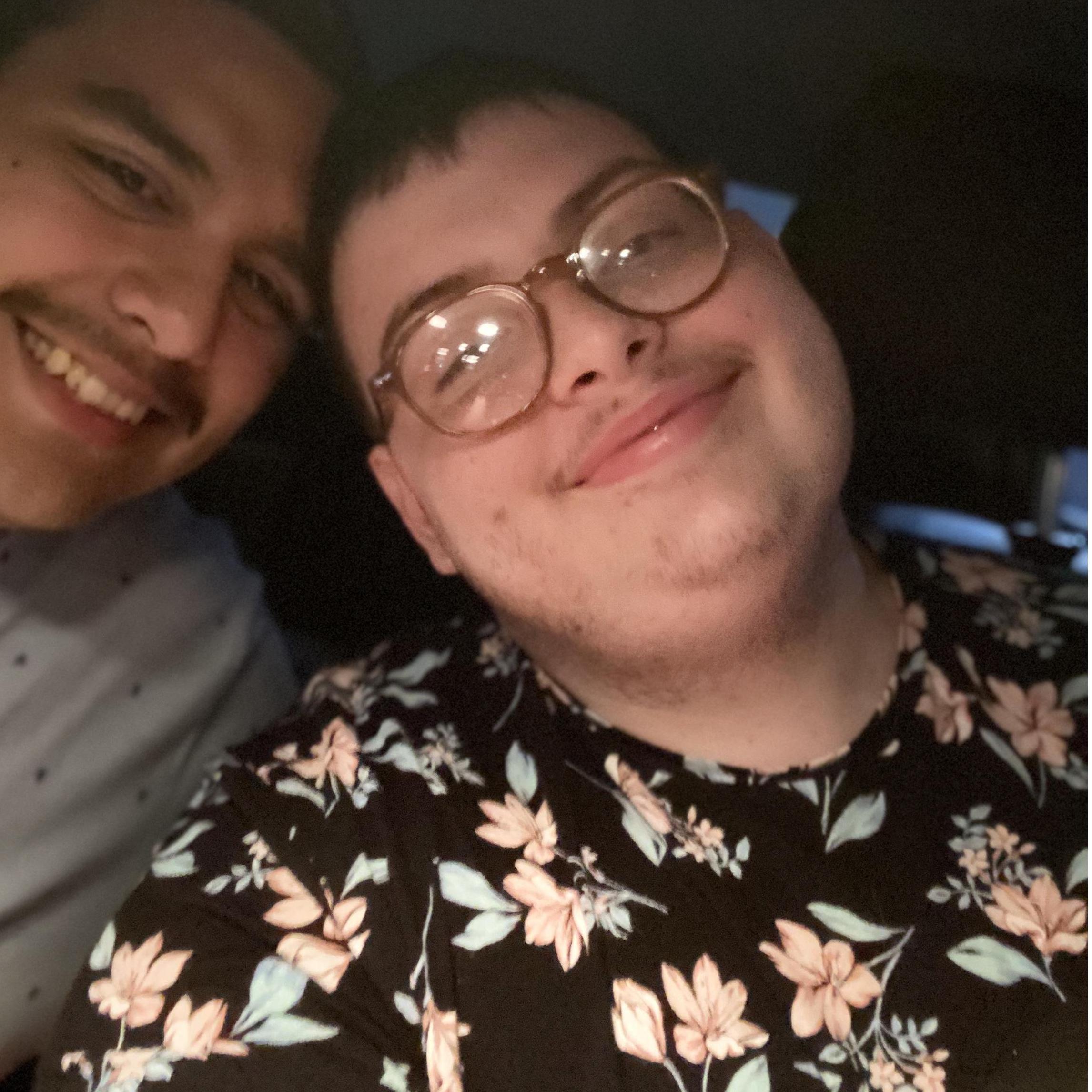 Right after our first date at The Cheesecake Factory