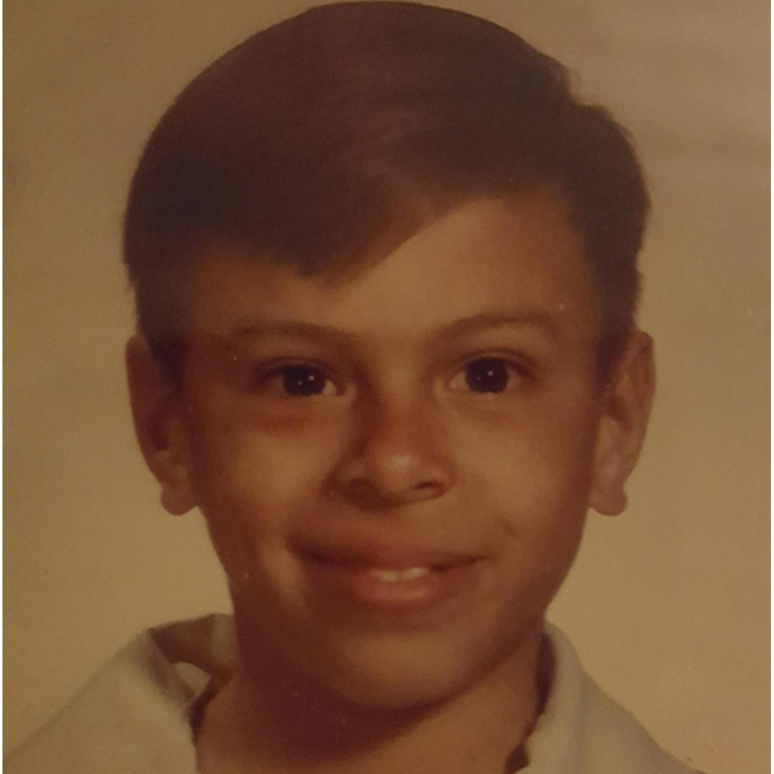 Jeff around age 7 or 8