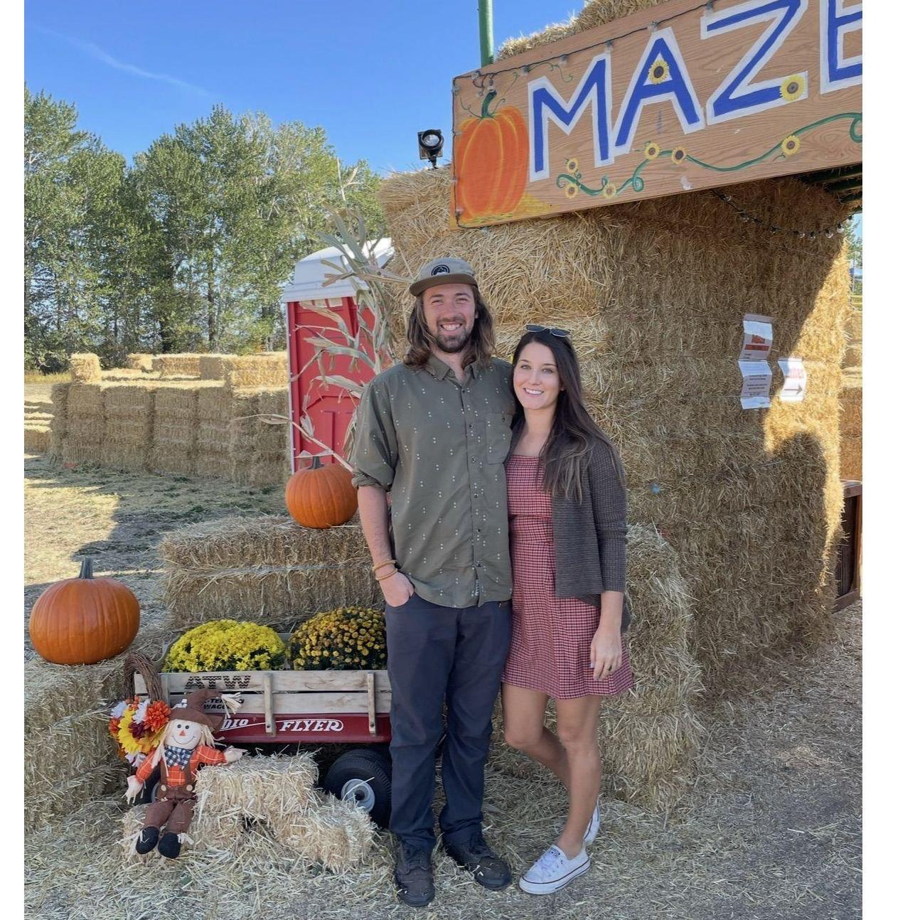 Corn Maze before kids!