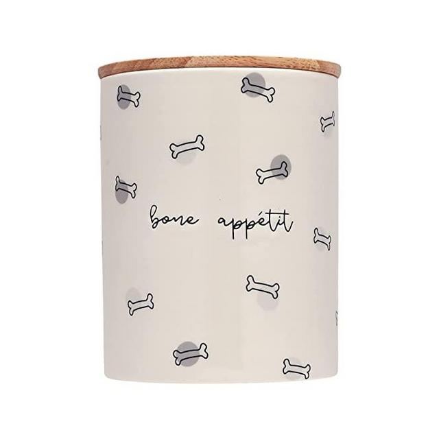 Pearhead Happy Howlidays Pet Bowl, Dog Water and Food Dish