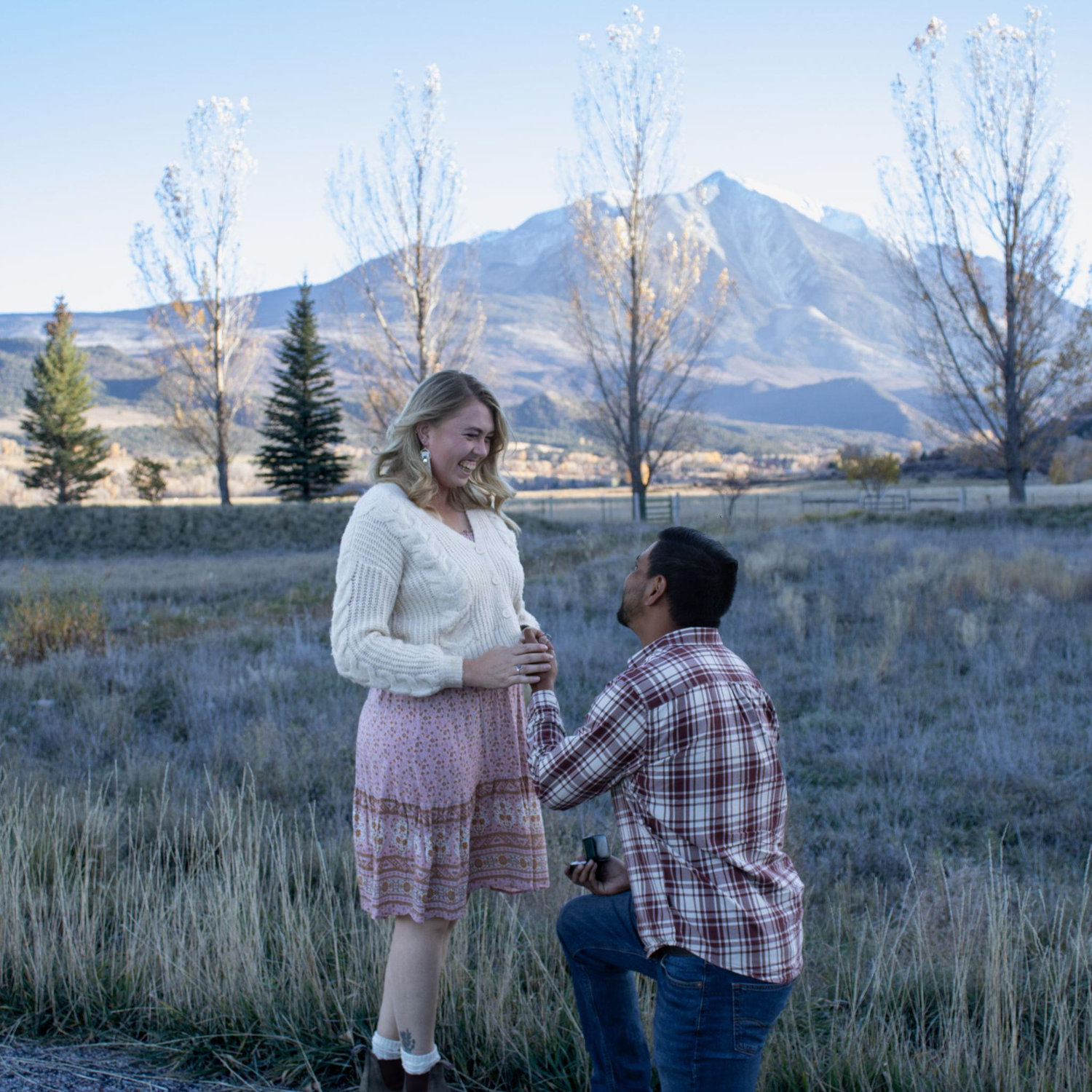 Proposal 10/26/24 in front of Mt Sopris