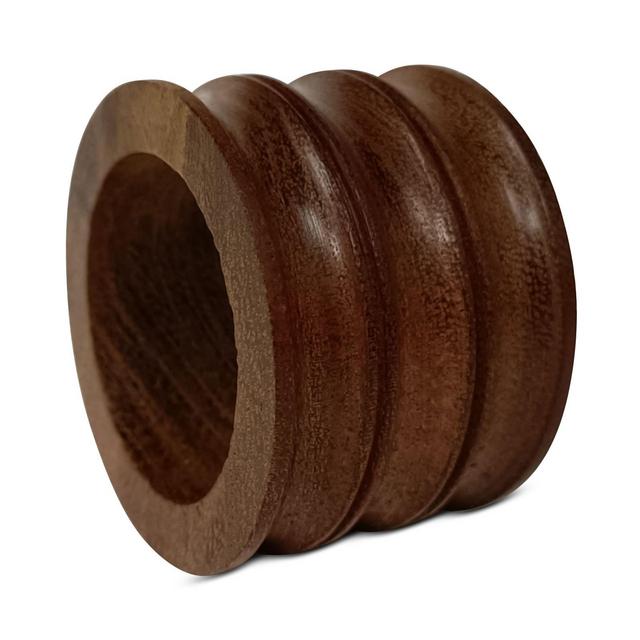 Aman Imports Paneled Round Napkin Ring - 100% Exclusive