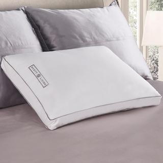 233-Thread Count Goose Feather and Down Gusseted  Firm Pillow