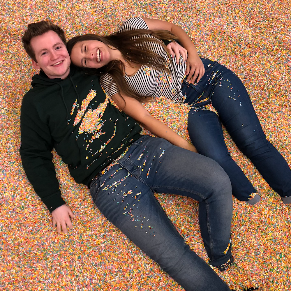 Samantha's birthday at the Ice Cream Museum in San Francisco!