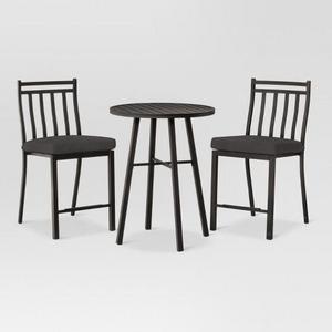 charcoal bistro set