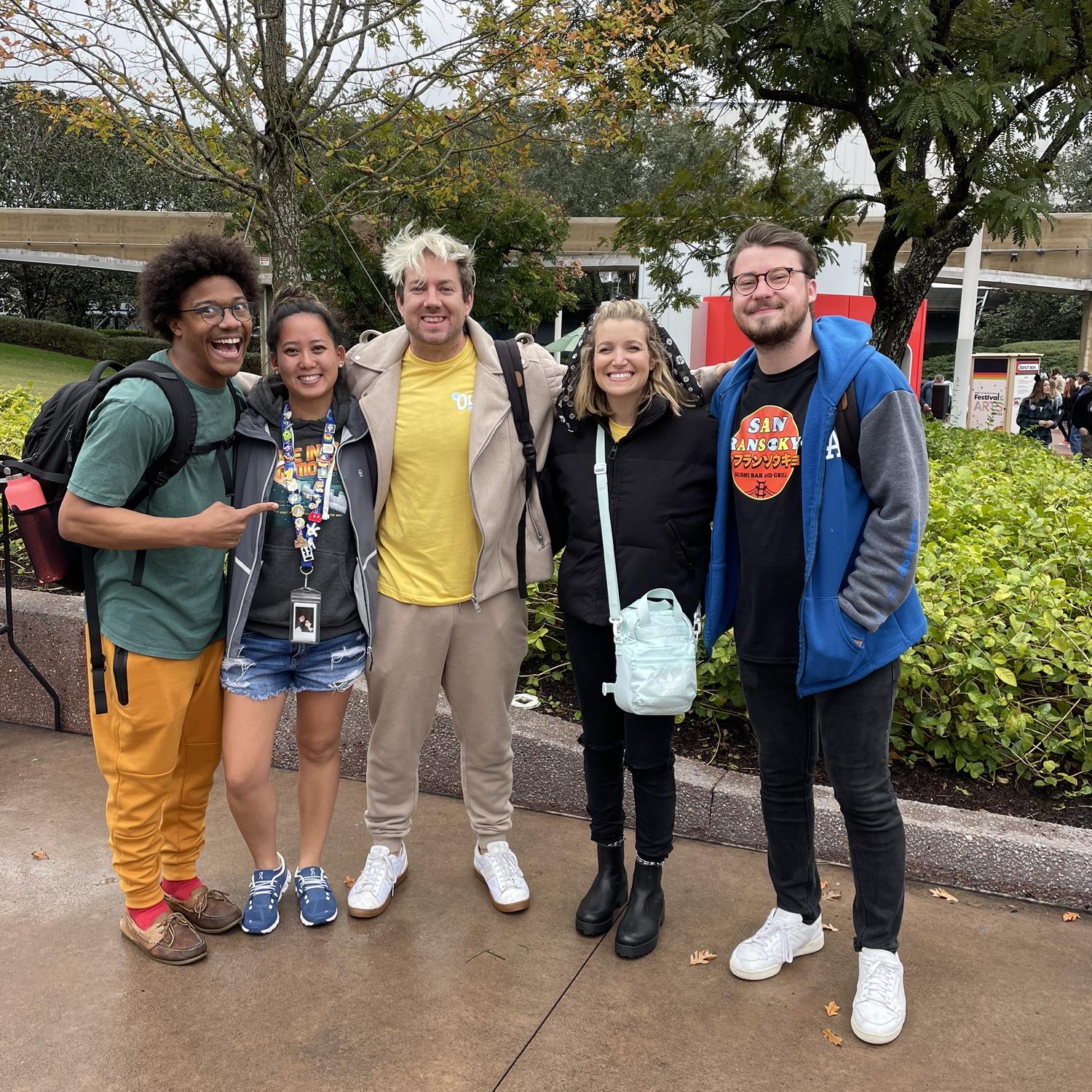 to meeting our first famous Disney people