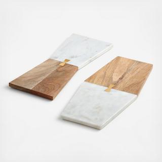 Salvia 2-Piece Nesting Cheese Board Set