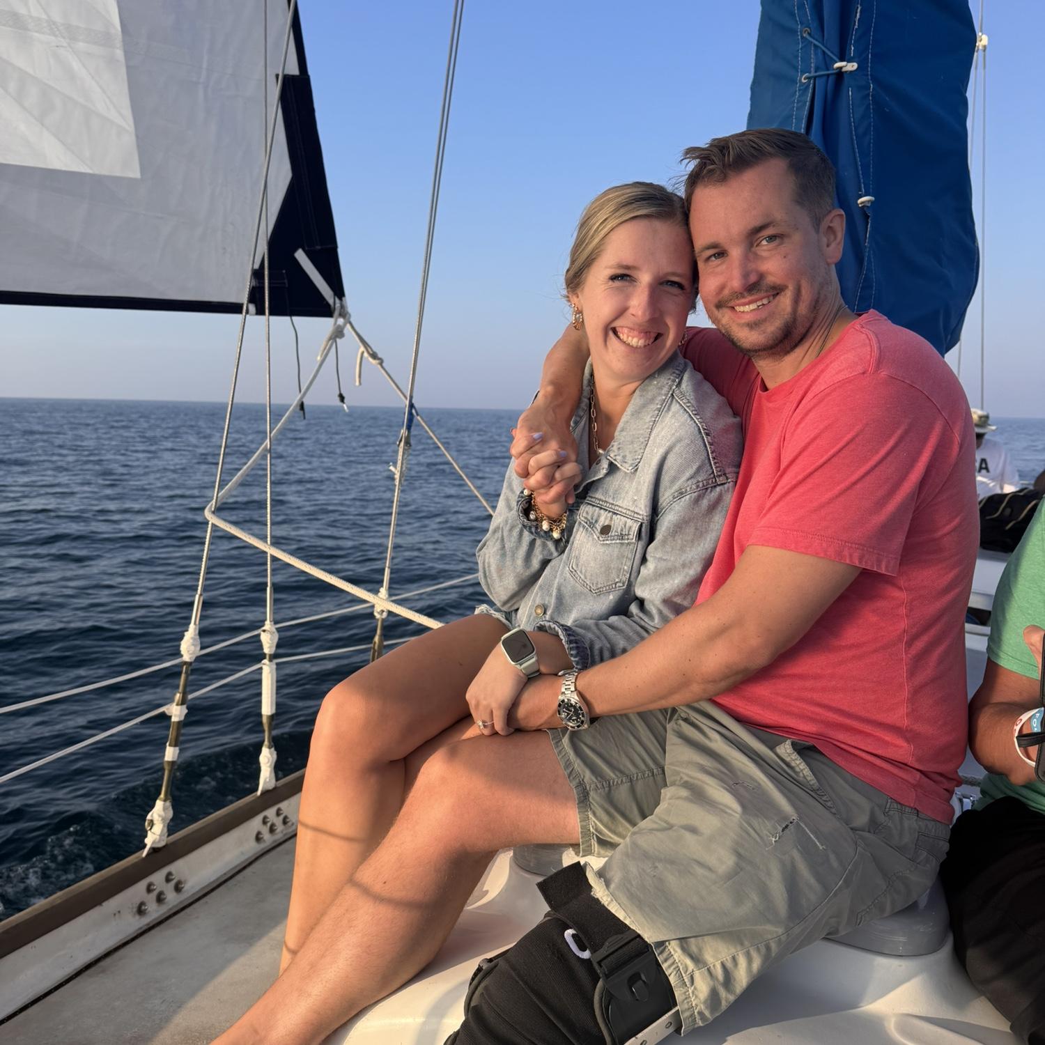 Sail boating in Milwaukee!