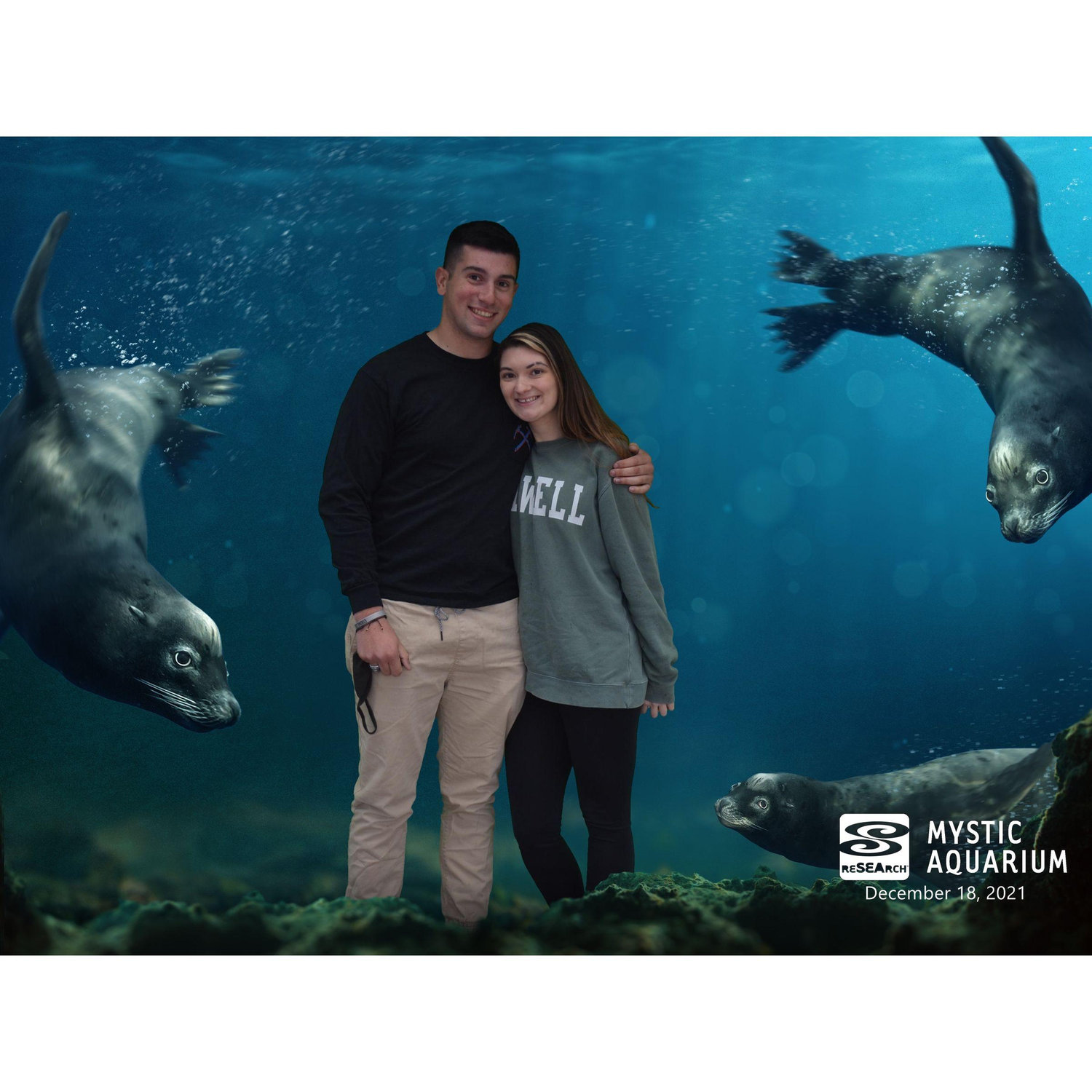 First trip together to Mystic Aquarium