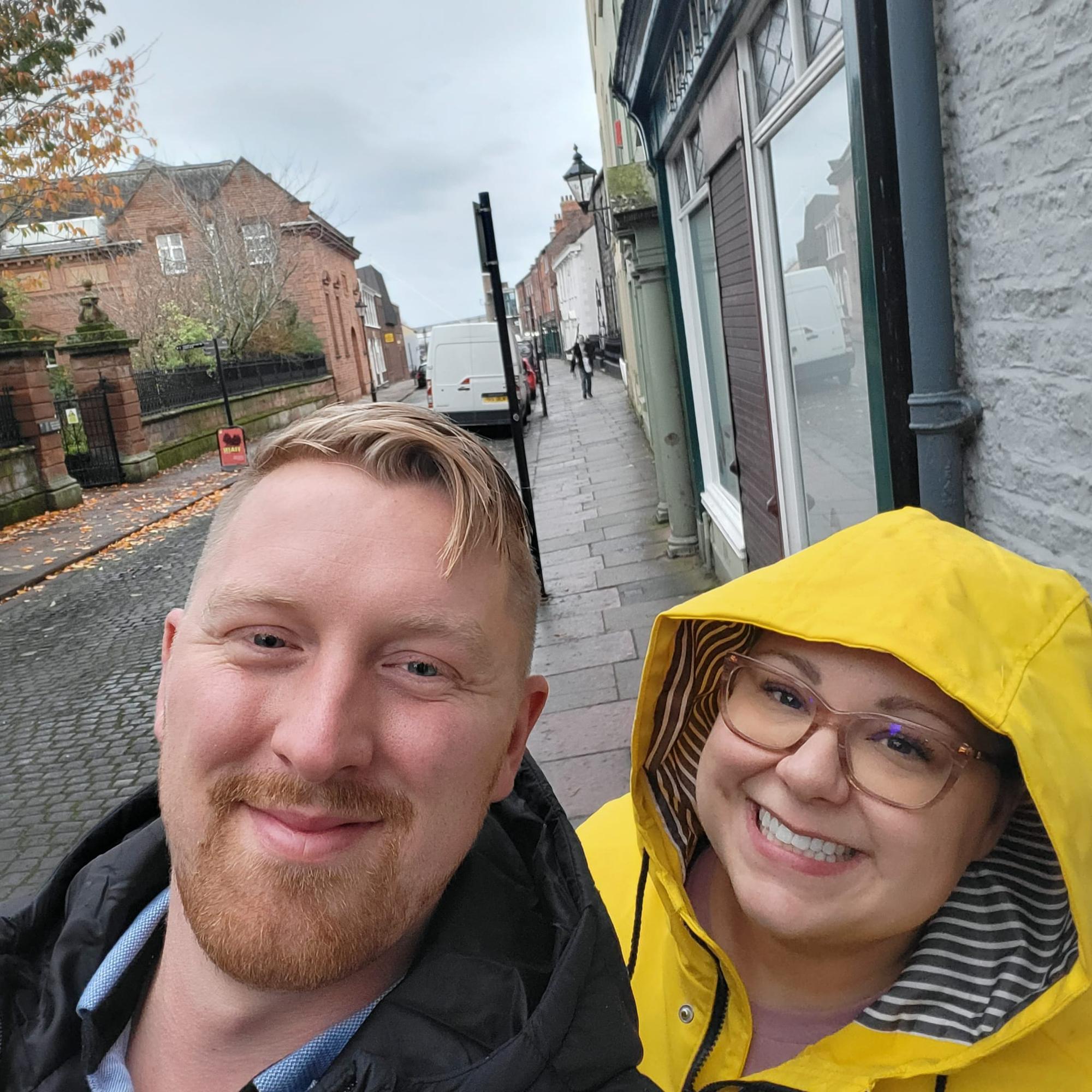 Carlisle on a rainy day.