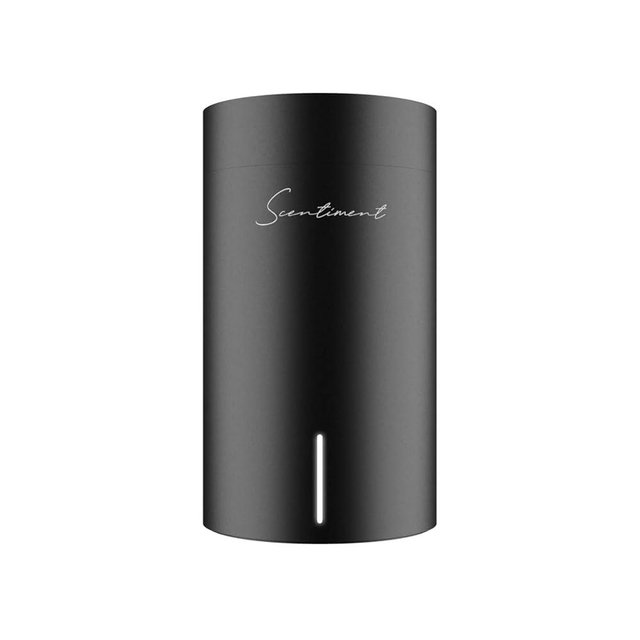 Portable Scent Diffuser Mini 2 - Cold-Air Diffusion | No Water, No Heat | Covers 500 Sq Ft | Rechargeable Battery | Safe for Pets & Kids | Adjustable Intensity | WiFi & Bluetooth - Black