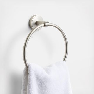 Modern Flat-End Hand Towel Ring