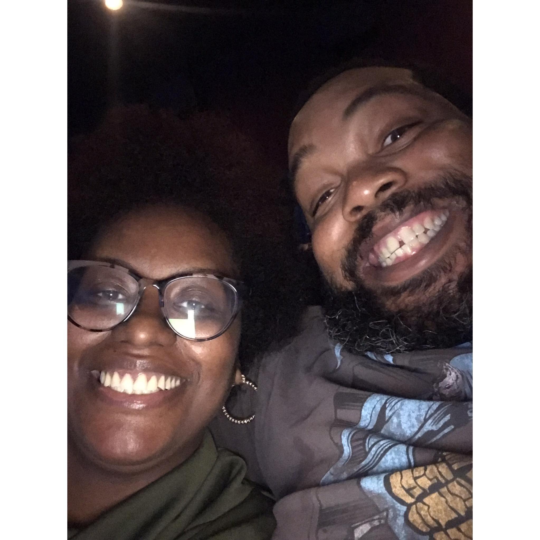 Our Last Date Night. We went to see “The Photograph” February 2020