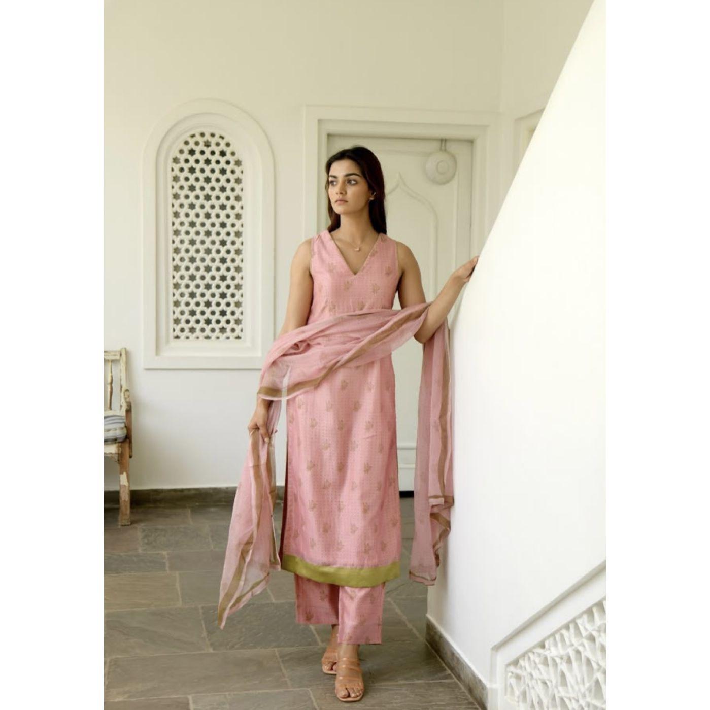 Salwar Kameez - Mehndi