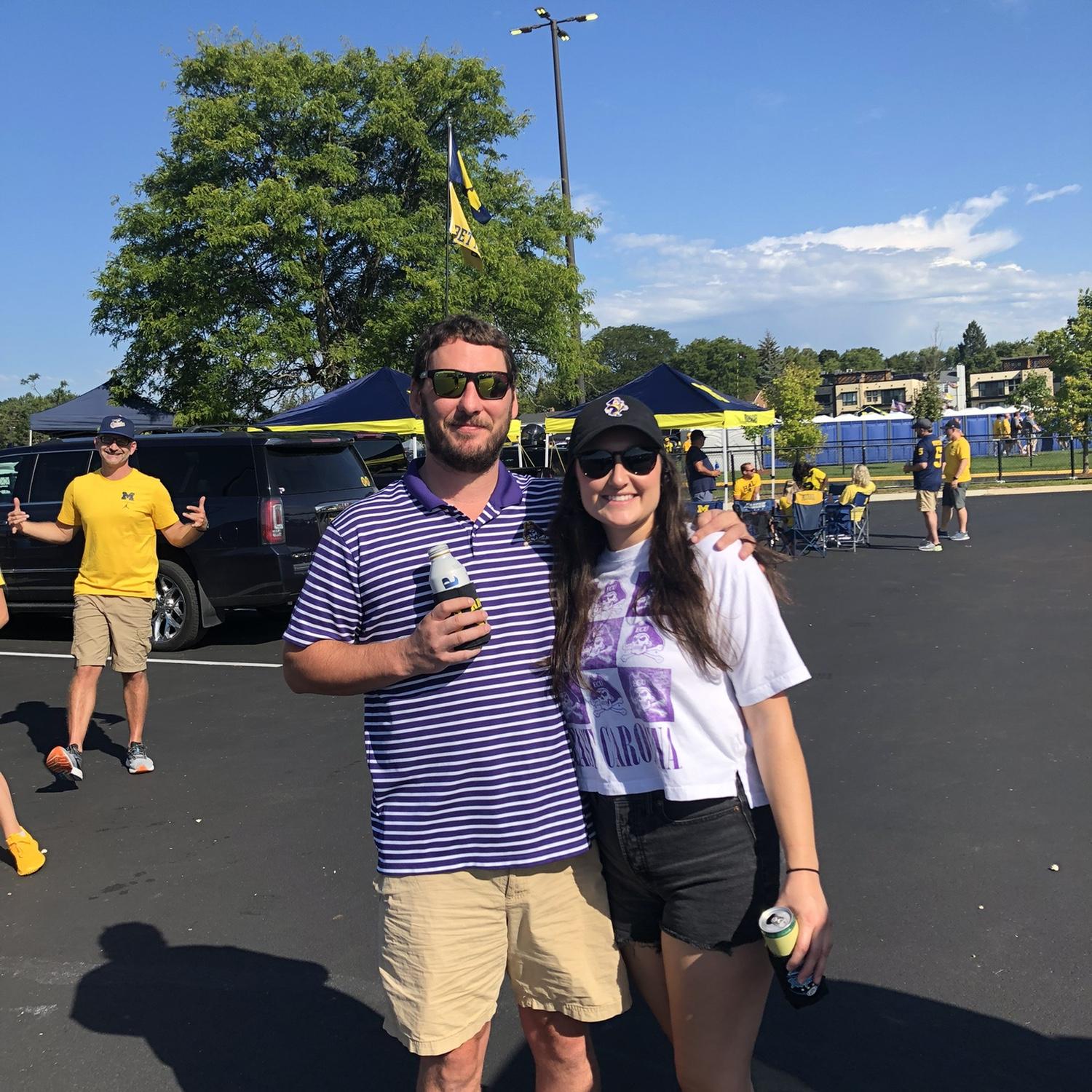 Including away games at The Big House in Michigan.
