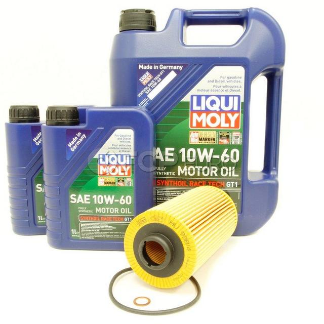 BMW 10W60 Oil Change Kit - Liqui Moly 11427510717KT.LM