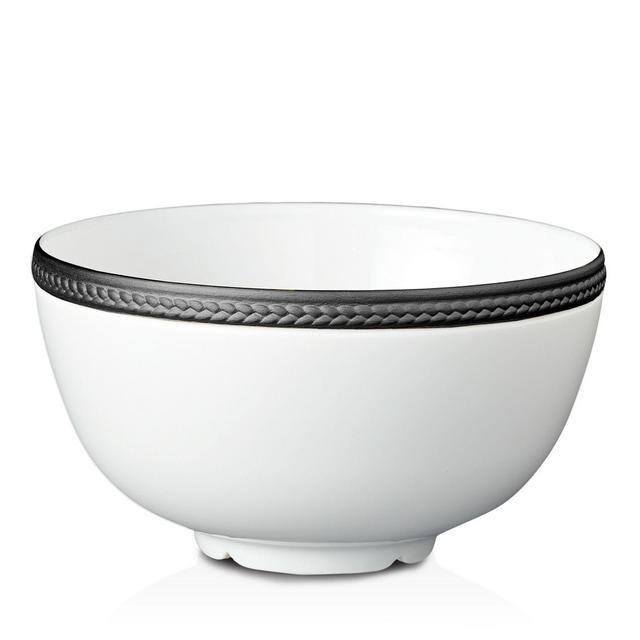 L'Objet Soie Tressee Black Cereal Bowl