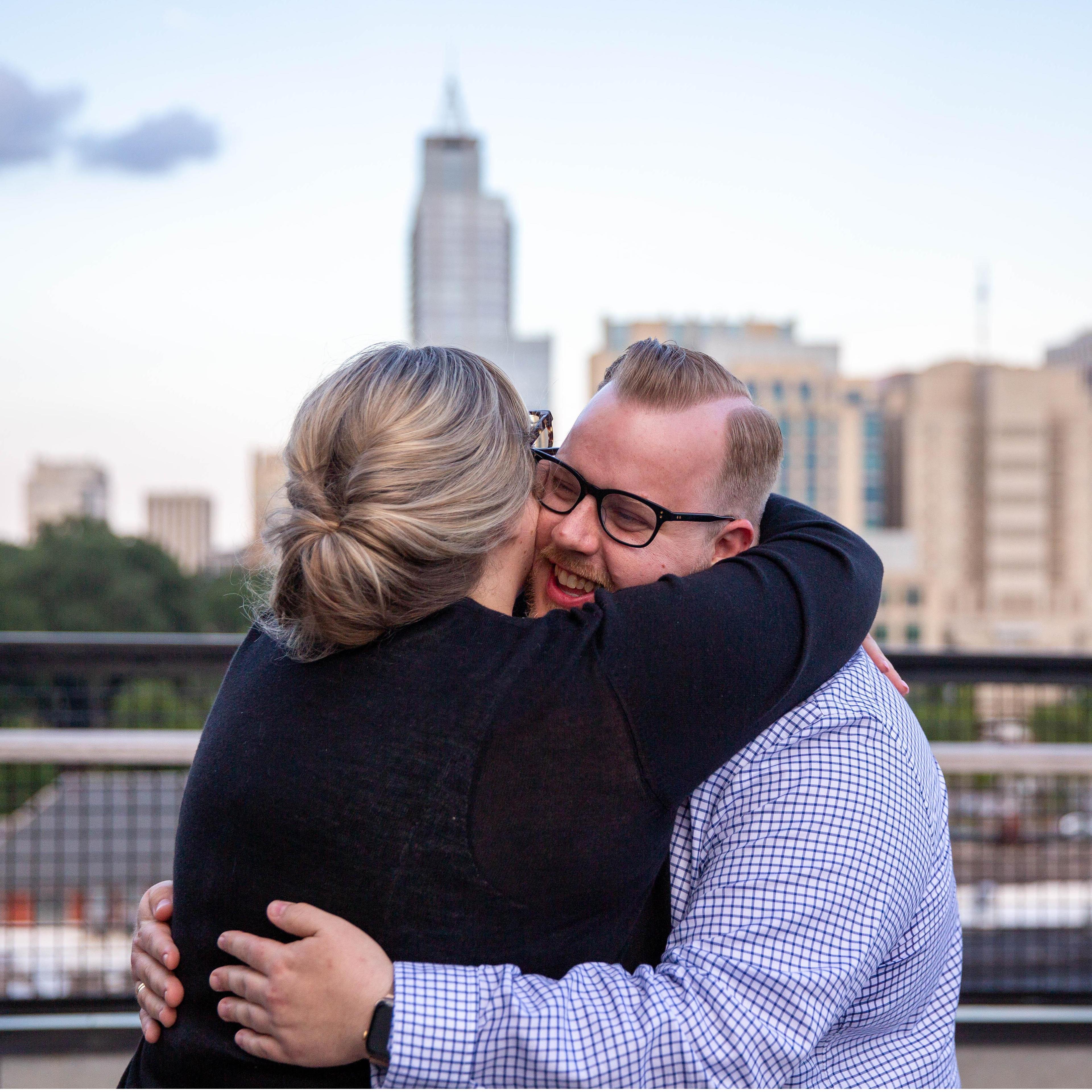 Right after I said yes!