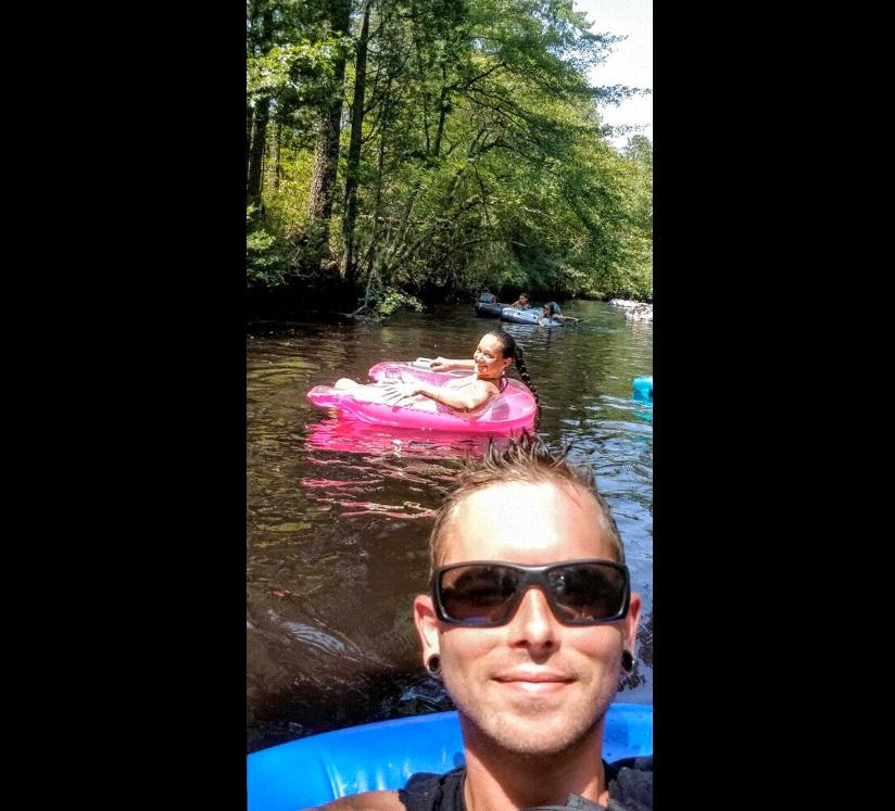 Lazy river on a hot day with friends was all we needed.